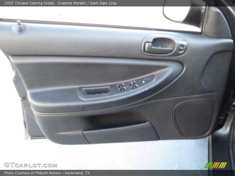 Graphite Metallic / Dark Slate Gray 2005 Chrysler Sebring Sedan