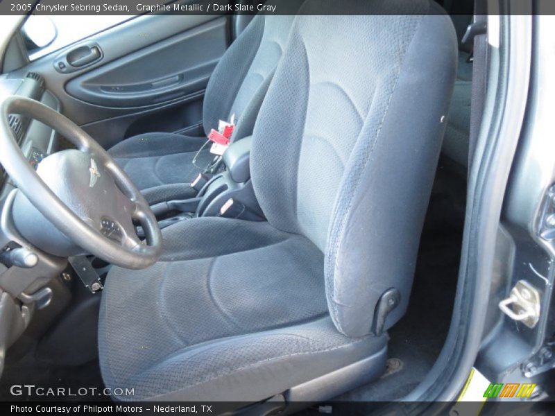Graphite Metallic / Dark Slate Gray 2005 Chrysler Sebring Sedan