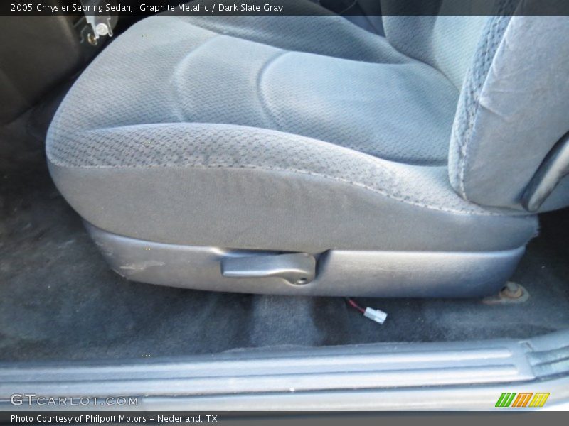 Graphite Metallic / Dark Slate Gray 2005 Chrysler Sebring Sedan