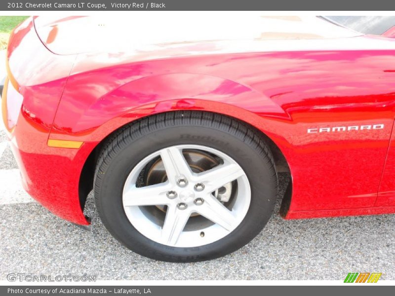 Victory Red / Black 2012 Chevrolet Camaro LT Coupe