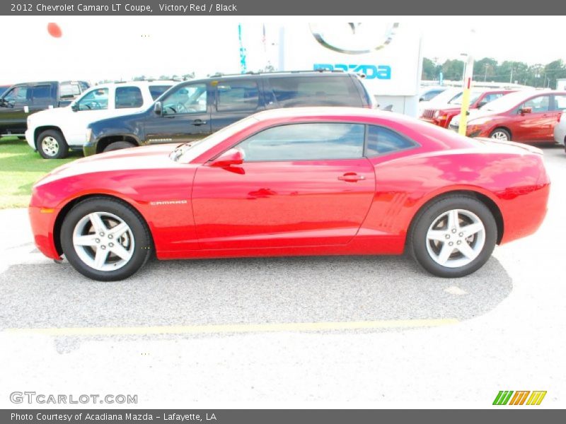 Victory Red / Black 2012 Chevrolet Camaro LT Coupe