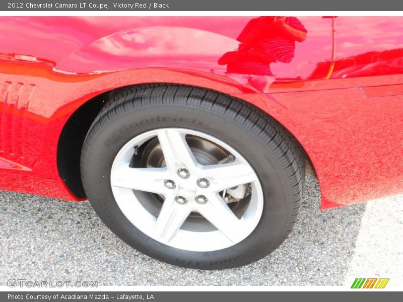 Victory Red / Black 2012 Chevrolet Camaro LT Coupe