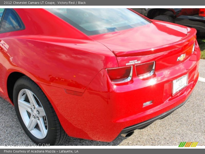 Victory Red / Black 2012 Chevrolet Camaro LT Coupe