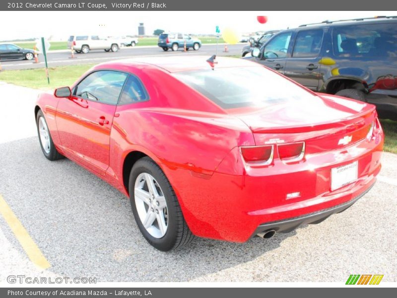 Victory Red / Black 2012 Chevrolet Camaro LT Coupe