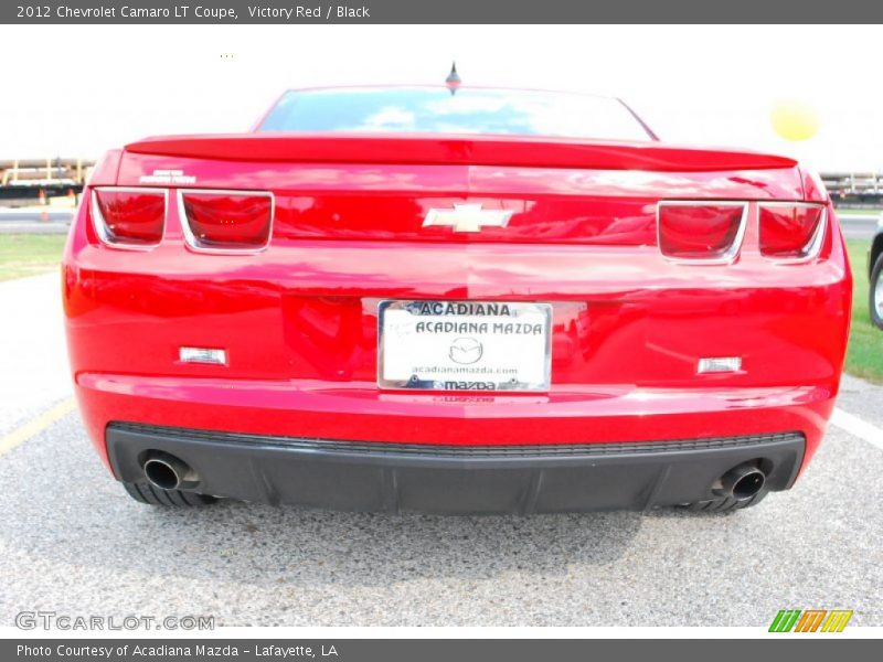 Victory Red / Black 2012 Chevrolet Camaro LT Coupe