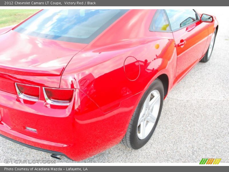 Victory Red / Black 2012 Chevrolet Camaro LT Coupe