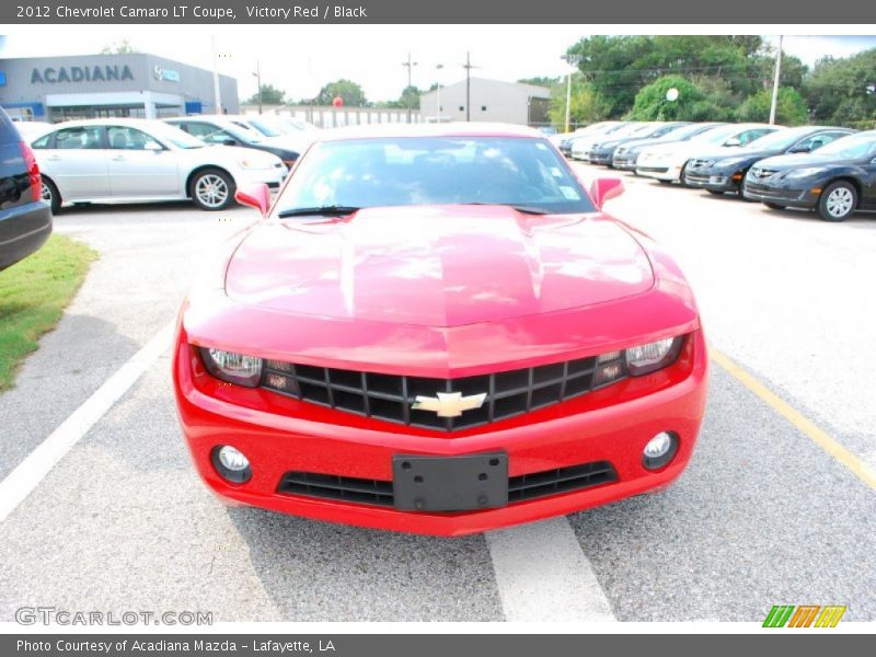 Victory Red / Black 2012 Chevrolet Camaro LT Coupe