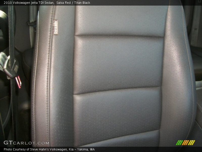 Salsa Red / Titan Black 2010 Volkswagen Jetta TDI Sedan