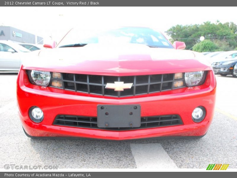 Victory Red / Black 2012 Chevrolet Camaro LT Coupe