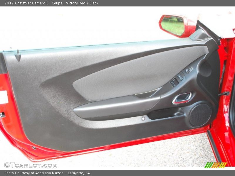 Victory Red / Black 2012 Chevrolet Camaro LT Coupe