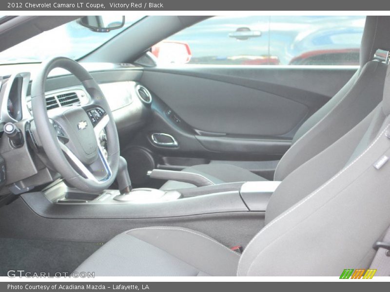 Victory Red / Black 2012 Chevrolet Camaro LT Coupe