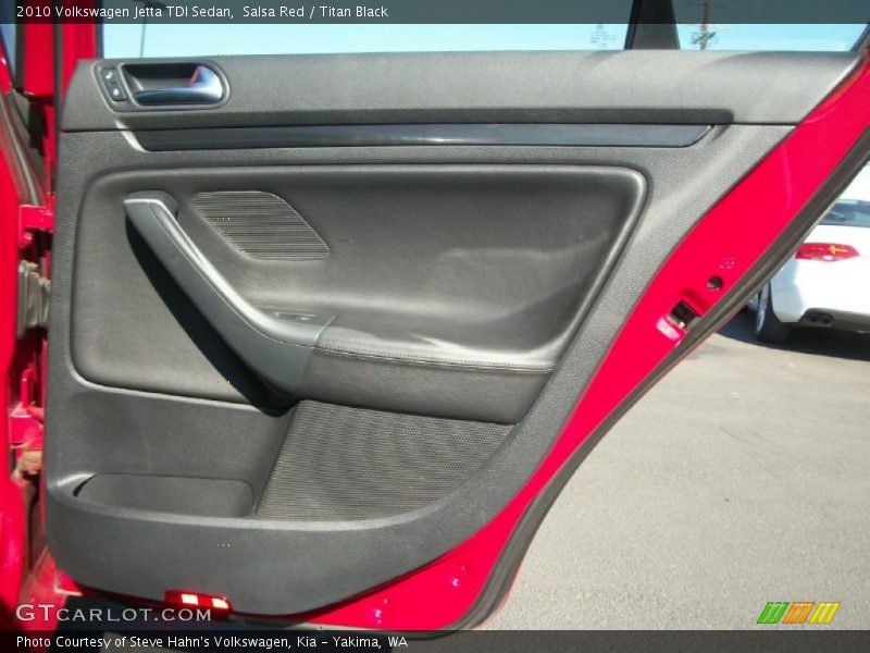 Salsa Red / Titan Black 2010 Volkswagen Jetta TDI Sedan