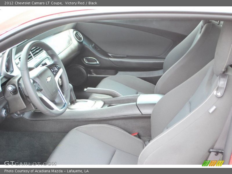 Victory Red / Black 2012 Chevrolet Camaro LT Coupe
