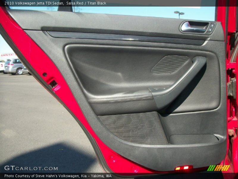 Salsa Red / Titan Black 2010 Volkswagen Jetta TDI Sedan