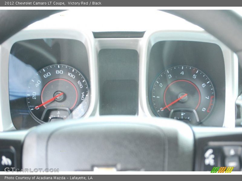 Victory Red / Black 2012 Chevrolet Camaro LT Coupe
