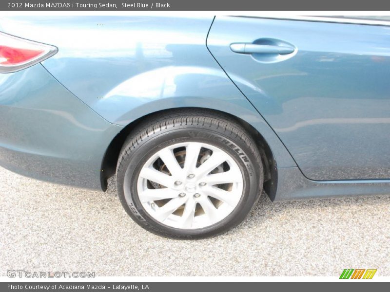 Steel Blue / Black 2012 Mazda MAZDA6 i Touring Sedan