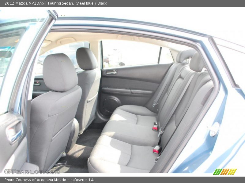 Steel Blue / Black 2012 Mazda MAZDA6 i Touring Sedan