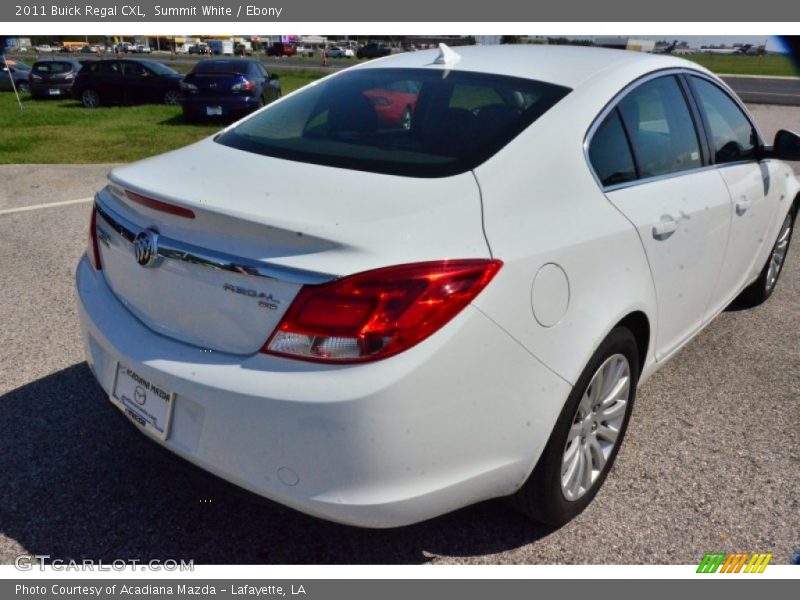 Summit White / Ebony 2011 Buick Regal CXL