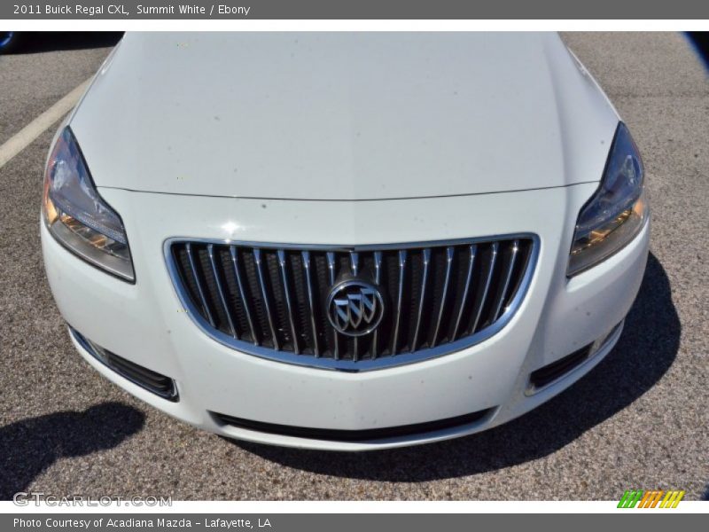 Summit White / Ebony 2011 Buick Regal CXL