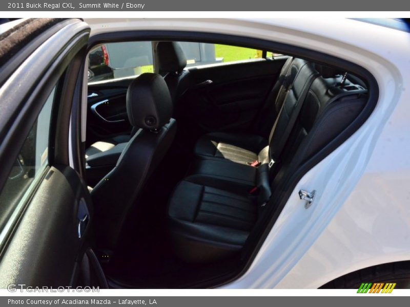 Summit White / Ebony 2011 Buick Regal CXL