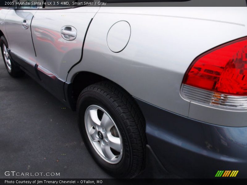 Smart Silver / Gray 2005 Hyundai Santa Fe LX 3.5 4WD