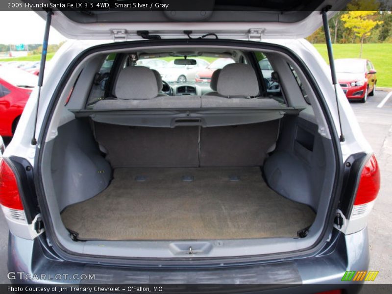 Smart Silver / Gray 2005 Hyundai Santa Fe LX 3.5 4WD