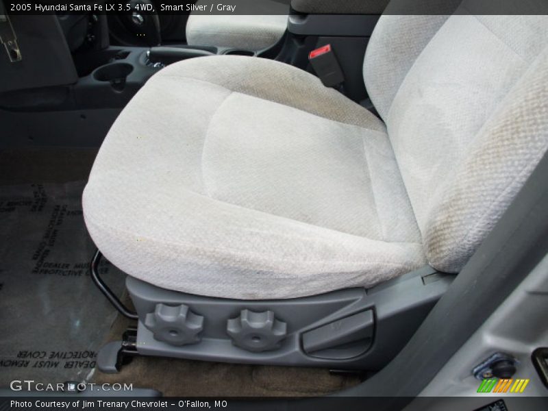 Smart Silver / Gray 2005 Hyundai Santa Fe LX 3.5 4WD