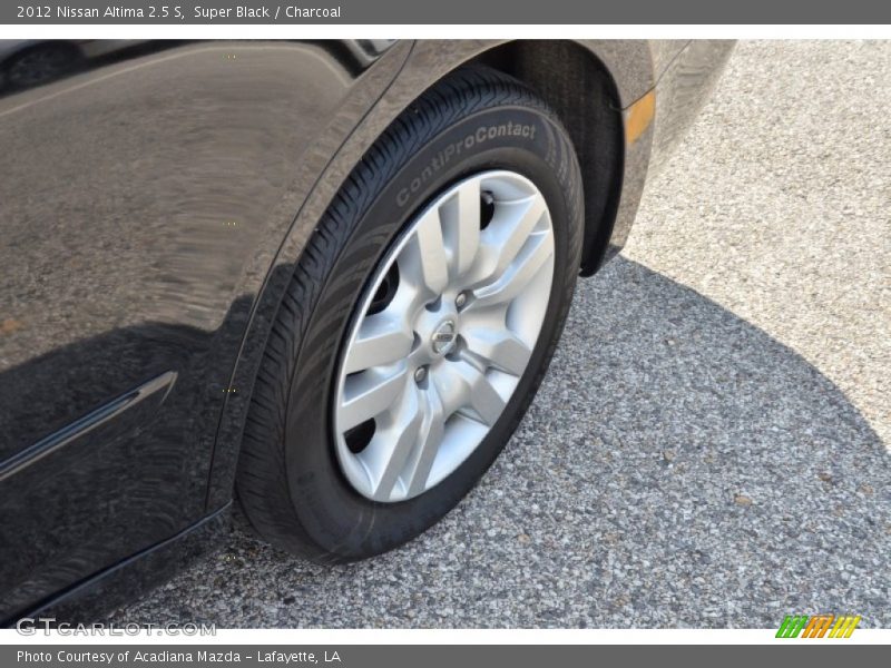 Super Black / Charcoal 2012 Nissan Altima 2.5 S