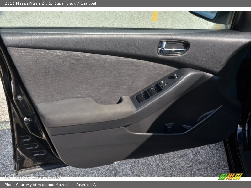 Super Black / Charcoal 2012 Nissan Altima 2.5 S