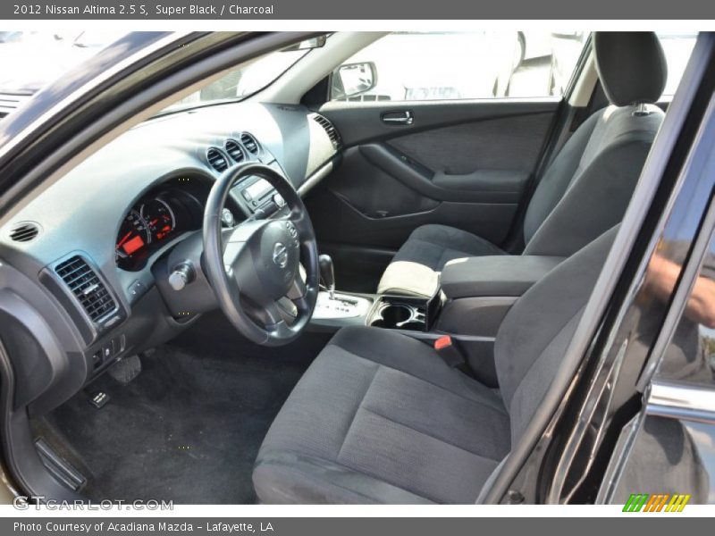 Super Black / Charcoal 2012 Nissan Altima 2.5 S