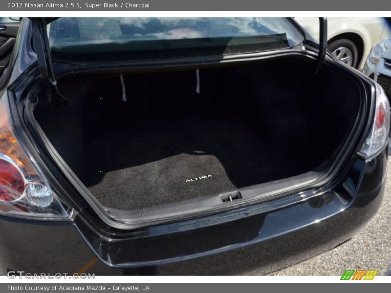 Super Black / Charcoal 2012 Nissan Altima 2.5 S