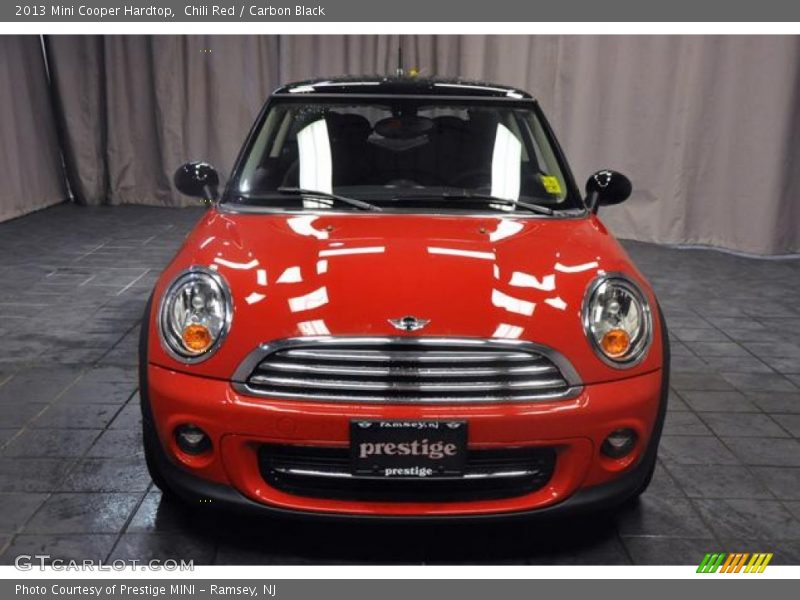 Chili Red / Carbon Black 2013 Mini Cooper Hardtop