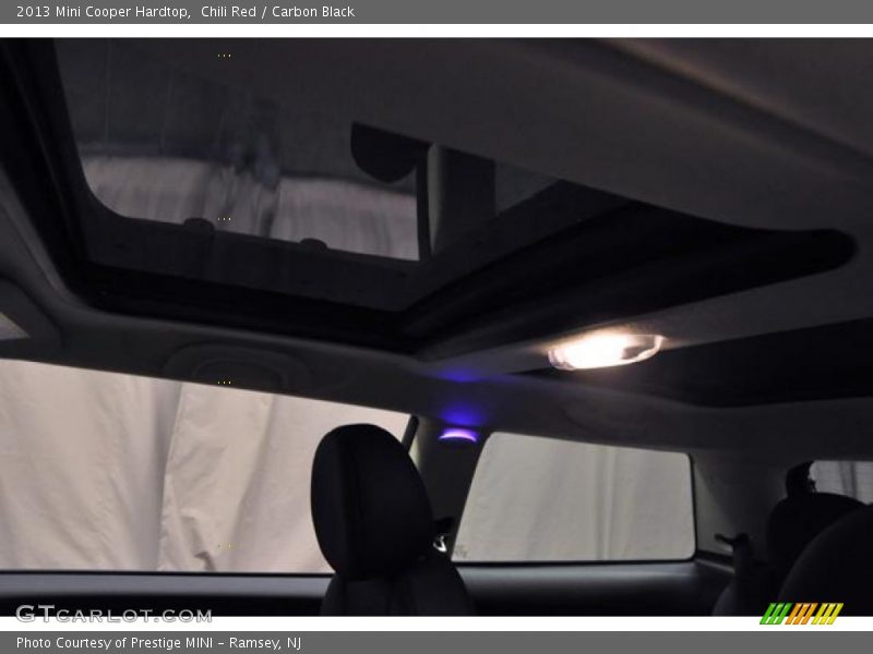 Chili Red / Carbon Black 2013 Mini Cooper Hardtop