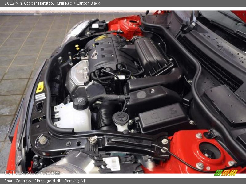 Chili Red / Carbon Black 2013 Mini Cooper Hardtop