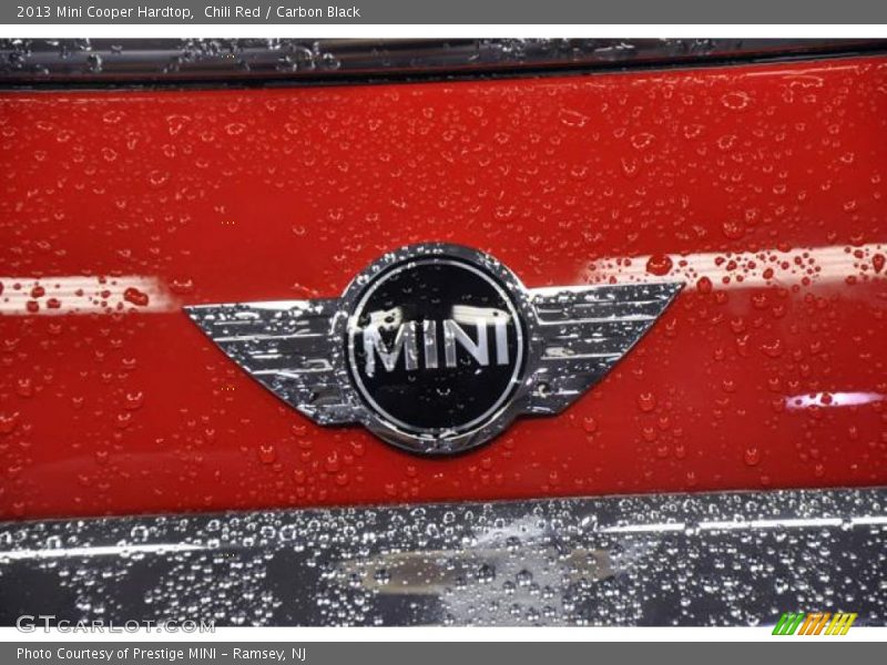 Chili Red / Carbon Black 2013 Mini Cooper Hardtop