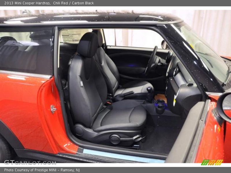 Chili Red / Carbon Black 2013 Mini Cooper Hardtop