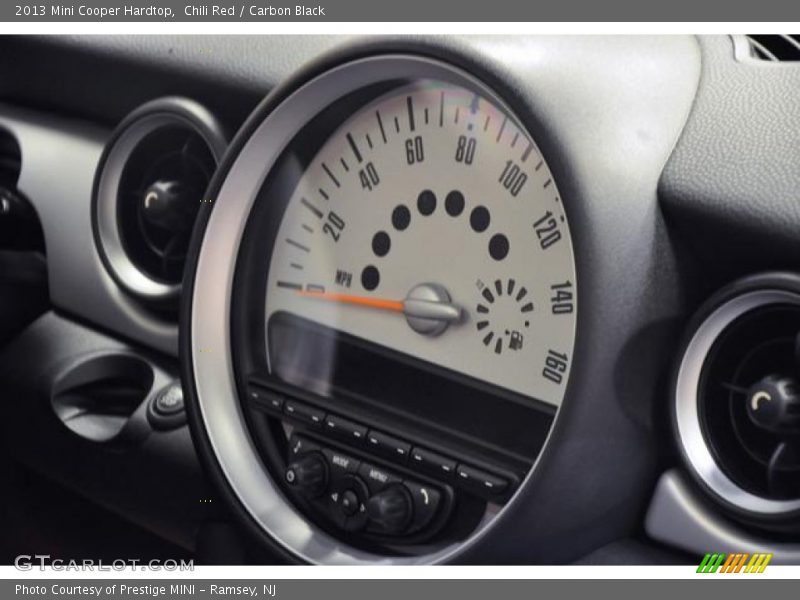 Chili Red / Carbon Black 2013 Mini Cooper Hardtop