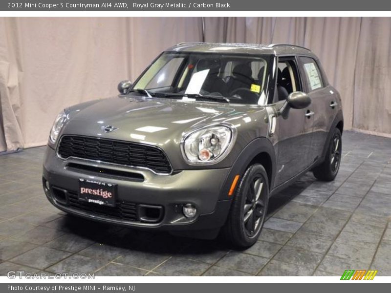 Royal Gray Metallic / Carbon Black 2012 Mini Cooper S Countryman All4 AWD