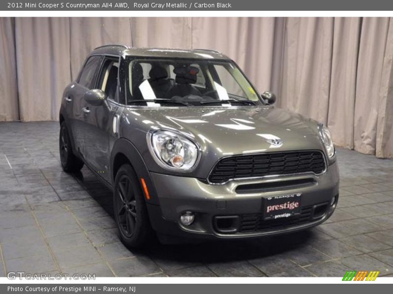 Royal Gray Metallic / Carbon Black 2012 Mini Cooper S Countryman All4 AWD