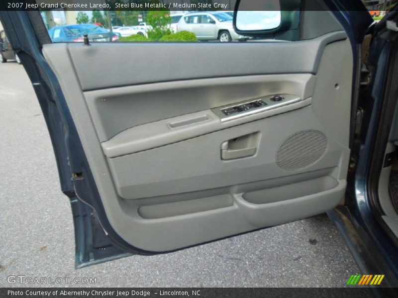 Steel Blue Metallic / Medium Slate Gray 2007 Jeep Grand Cherokee Laredo