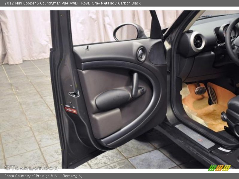 Royal Gray Metallic / Carbon Black 2012 Mini Cooper S Countryman All4 AWD