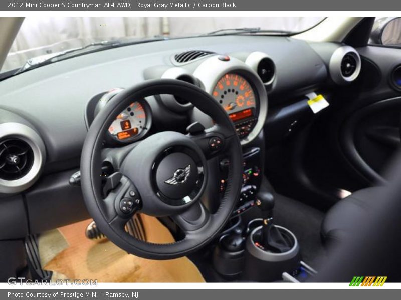 Royal Gray Metallic / Carbon Black 2012 Mini Cooper S Countryman All4 AWD