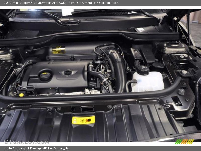 Royal Gray Metallic / Carbon Black 2012 Mini Cooper S Countryman All4 AWD