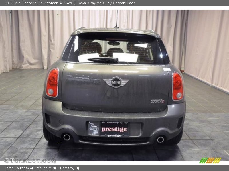 Royal Gray Metallic / Carbon Black 2012 Mini Cooper S Countryman All4 AWD