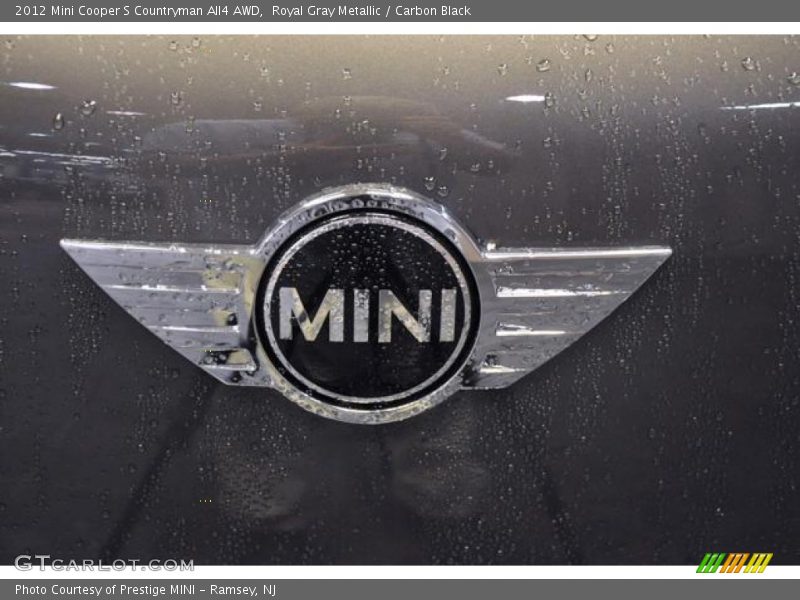 Royal Gray Metallic / Carbon Black 2012 Mini Cooper S Countryman All4 AWD