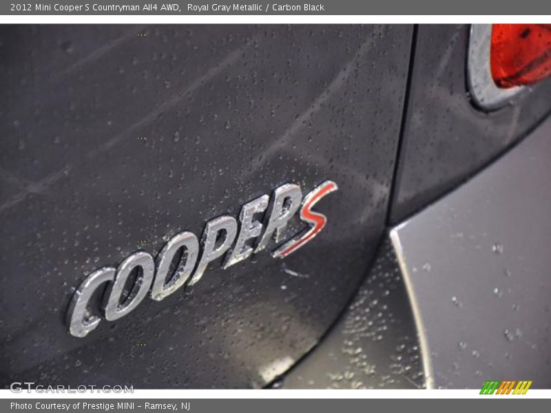 Royal Gray Metallic / Carbon Black 2012 Mini Cooper S Countryman All4 AWD