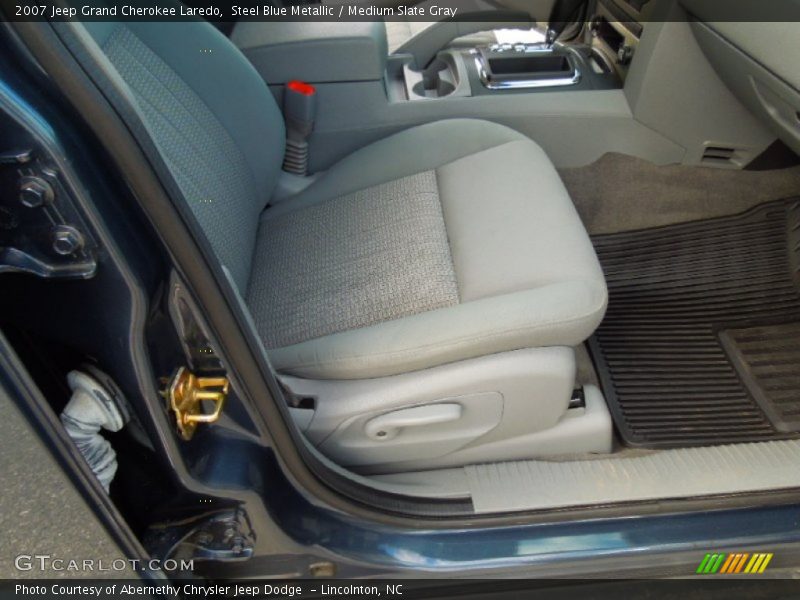 Steel Blue Metallic / Medium Slate Gray 2007 Jeep Grand Cherokee Laredo