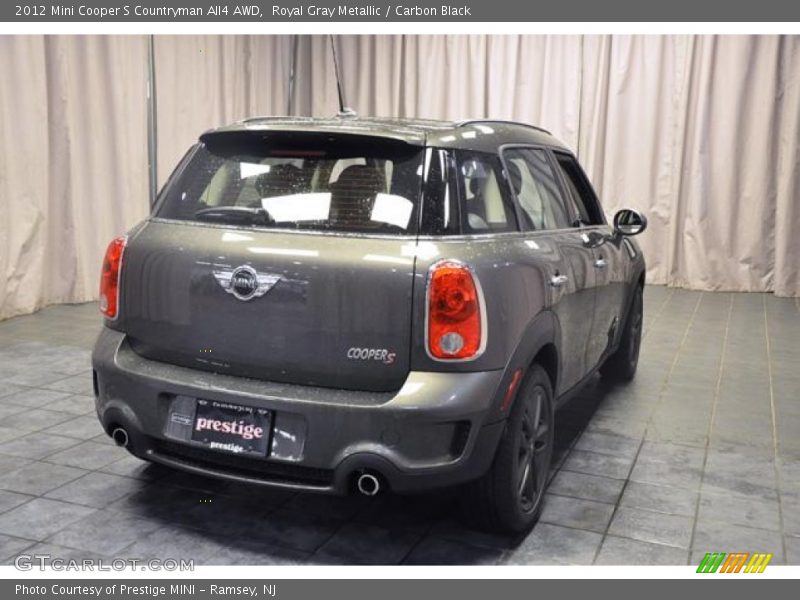 Royal Gray Metallic / Carbon Black 2012 Mini Cooper S Countryman All4 AWD