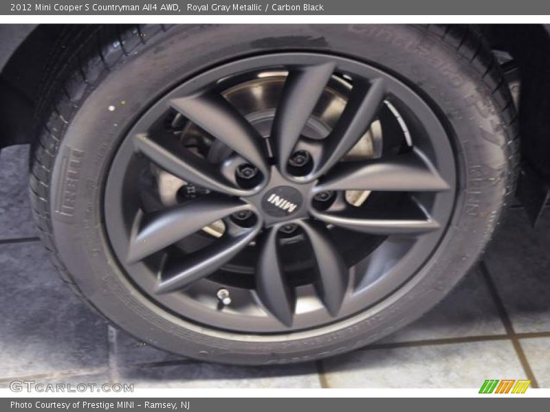 Royal Gray Metallic / Carbon Black 2012 Mini Cooper S Countryman All4 AWD