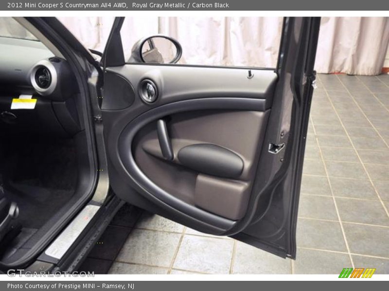 Royal Gray Metallic / Carbon Black 2012 Mini Cooper S Countryman All4 AWD